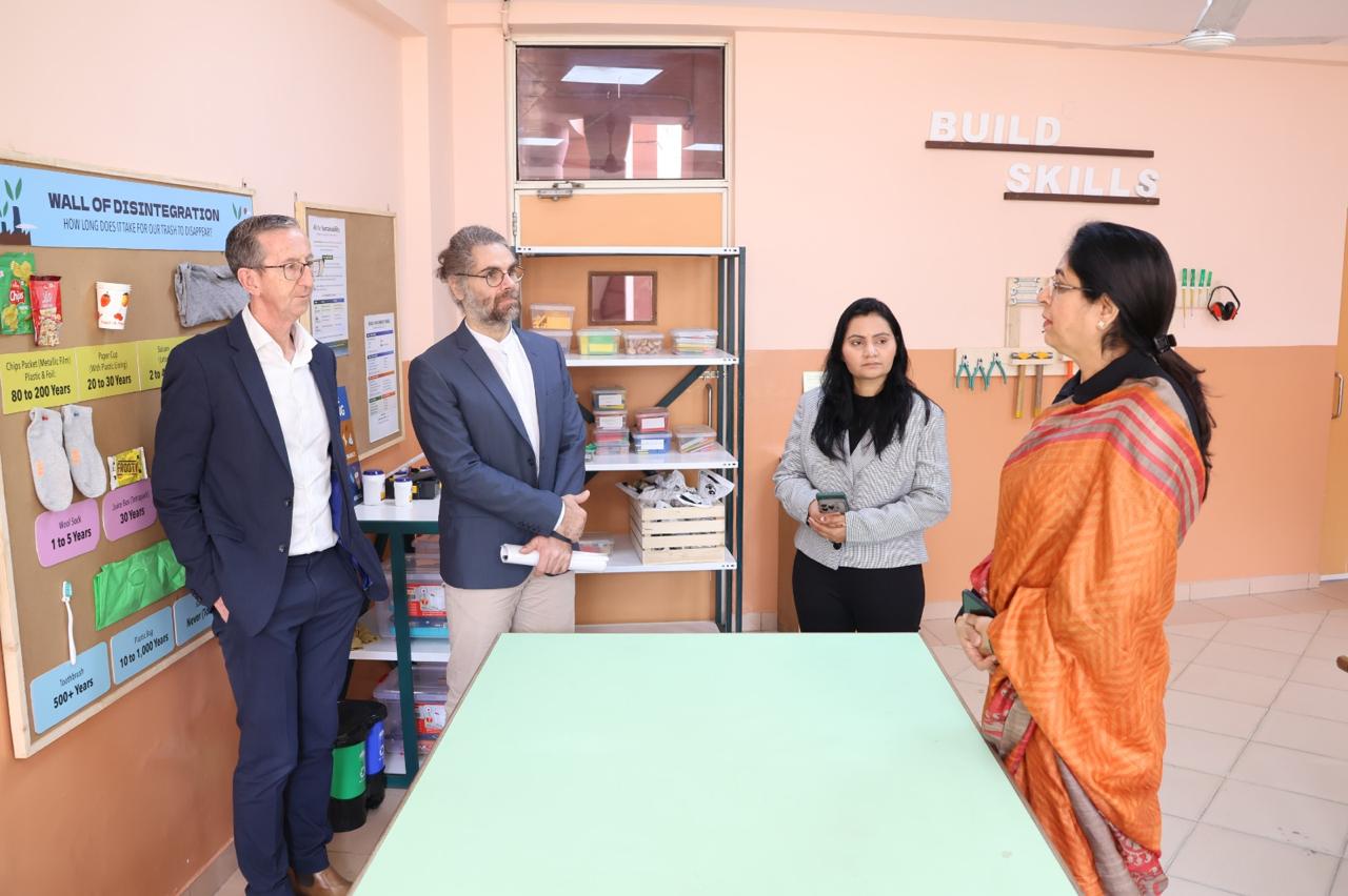 Mayoor School, Noida Hosts University of Lincoln (UK) Delegation under CBSE–British Council Collaboration